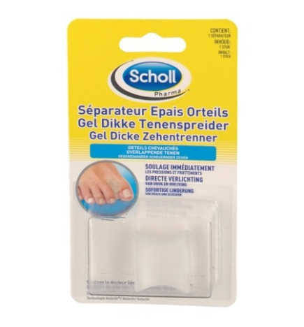 Scholl Séparateur Epais Orteils Chevauchés 
