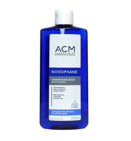 Novophane –  Shampooing Doux Tous Types de Cheveux, 200 ml
