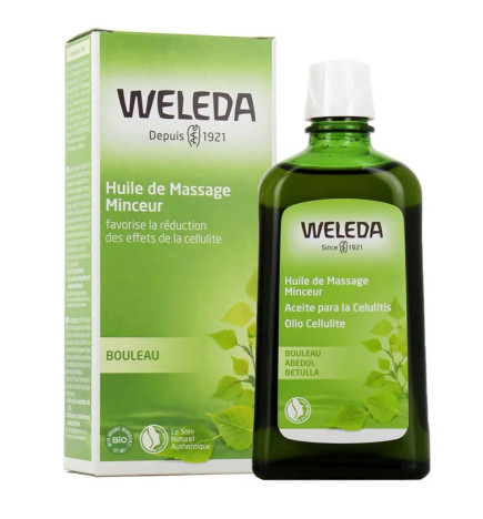 Weleda – Bouleau Huile de Massage Minceur au Bouleau, 200 ml