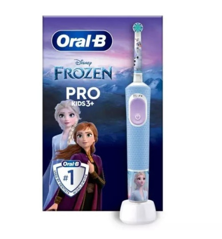 Oral-B – Pro Kids Brosse à Dents Électrique Reine des Neiges +3 ans