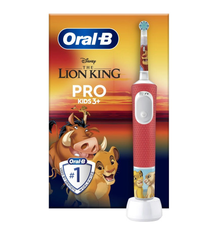 Oral-B – Pro Kids 3+ Brosse à Dents Électrique Le Roi Lion Dès 3 ans