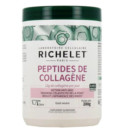 Richelet – Régénération de la Peau Peptides de Collagène, 288 g
