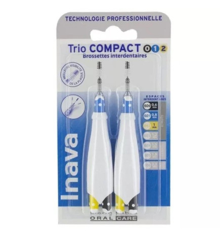 Inava – trio compact, brossettes interdentaires