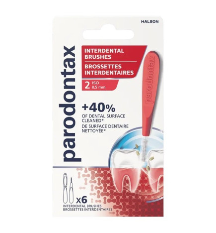 Parodontax – brossettes interdentaires, 0,5 mm, 6 pièces
