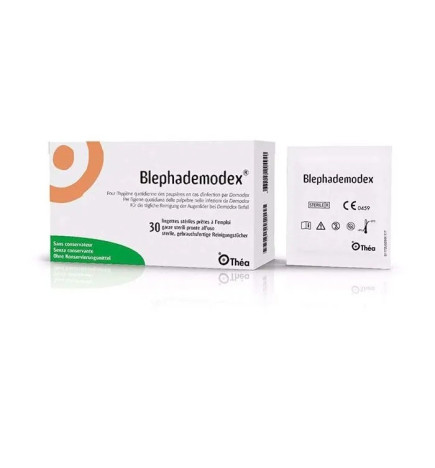 Théa – Lingettes Stériles pour les Paupières, 30 unités