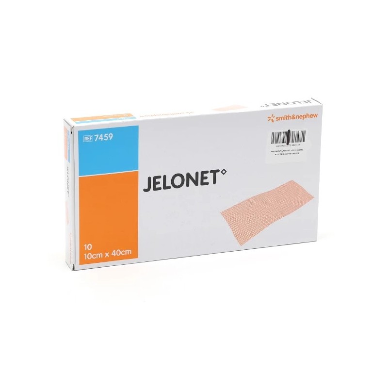 Jelonet – Pansement tulle gras stérile, 10 pansements 10 x 40 cm