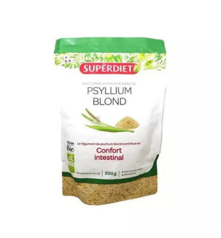 Super Diet – Psyllium blond bio, 200 g