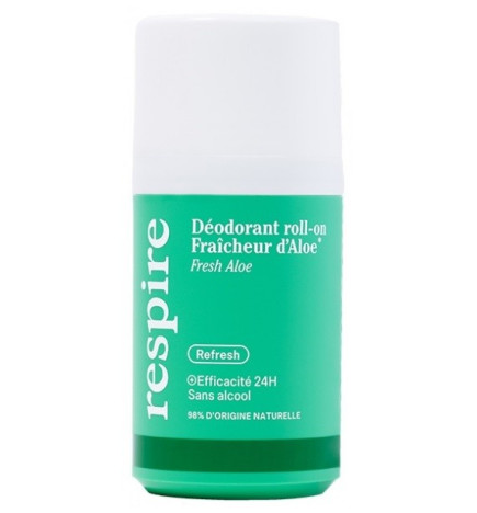 Respire – Déodorant Roll-On Aloe Vera, 50 ml