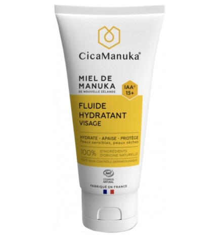 Cicamanuka – Fluide hydratant visage bio, 50ml