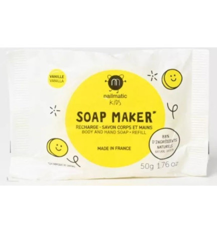 Nailmatic – Recharge Savon Corps et Mains Vanille 50g