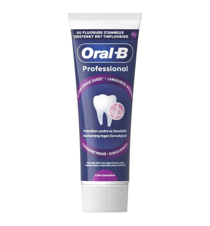 Oral-B – Dentifrice Calm Protection Contre la Sensibilité, 75 ml