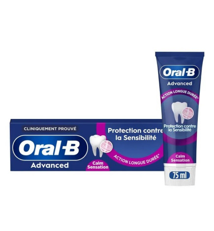 Oral-B – Dentifrice Calm Protection Contre la Sensibilité, 75 ml