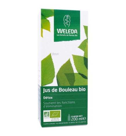 Weleda – Jus de Bouleau Bio Détox, 200 ml