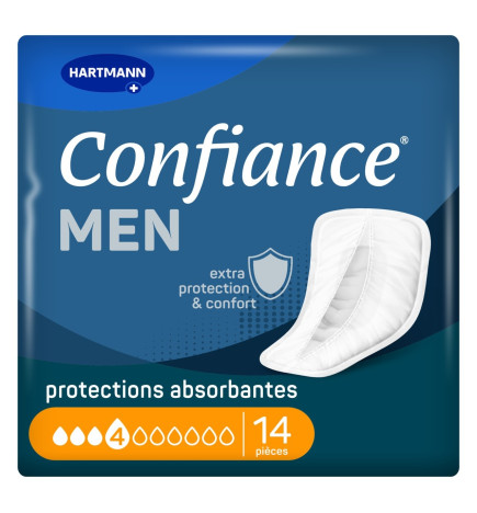 Hartmann – Confiance Men Protections Absorbantes 4 Gouttes x14