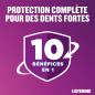Listerine – Bain de Bouche Total Care 10en1 Menthe Douce sans Alcool 500ml