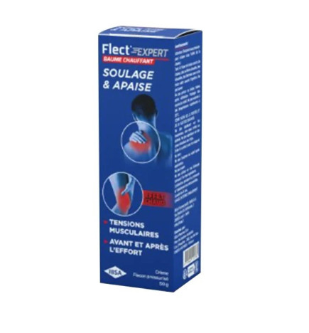 Flect’Expert – Baume chauffant tensions musculaires, 50 g