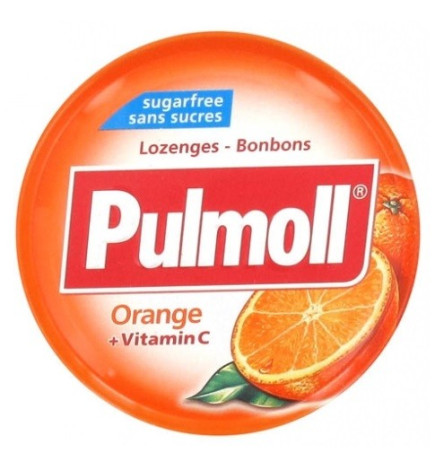 Pulmoll – Orange Sans Sucres, 45 g