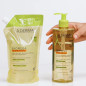 A-DERMA – Exomega Control Huile Lavante Émolliente Anti-Grattage, 500 ml + Eco-Recharge 500 ml
