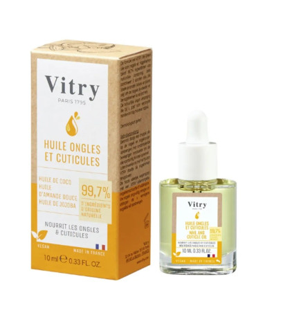 Vitry – Nail Care Huile Ongles et Cuticules, 10 ml