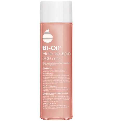 Bi-Oil – Huile de Soin Spécialisée Cicatrices et Vergetures, 200 ml