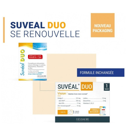 Densmore –  Suvéal Duo Capsules Concentrées 30 Capsules