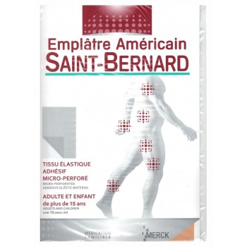 SAINT-BERNARD EMPLATRE AMERICAIN TISSU DE 190X300 MM