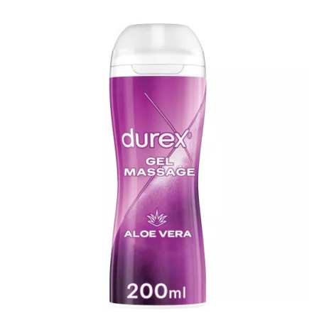 Durex – Gel de massage Aloe Vera, 200 ml