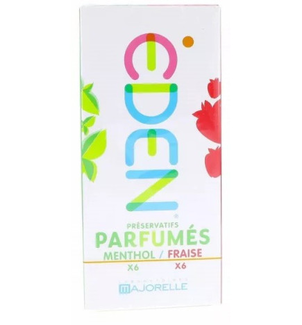 EDEN – Préservatifs Parfumés 12 unités