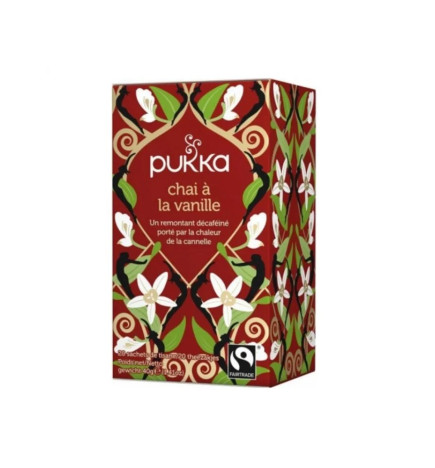 Pukka – Chaï à la Vanille Bio 20 sachets