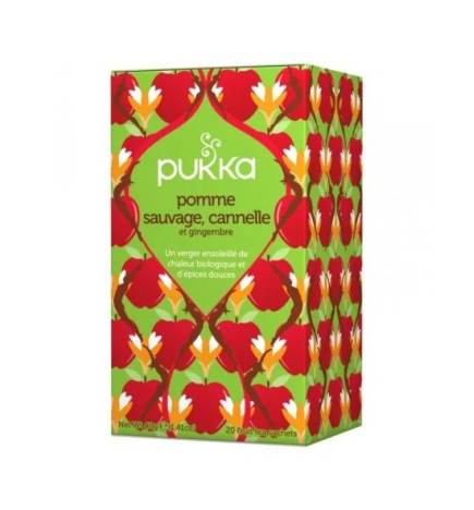 Pukka – Pomme Sauvage et Cannelle et Gingembre x20 Sachets