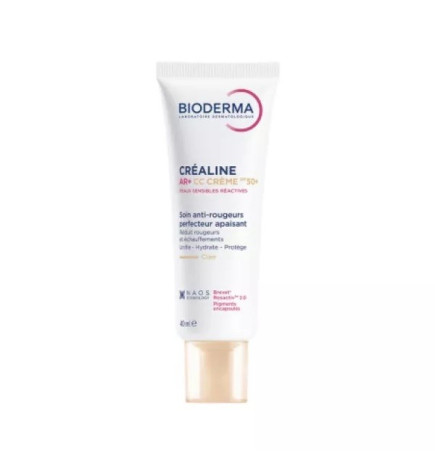 Bioderma – Créaline AR+ CC Crème SPF50+, 40 ml