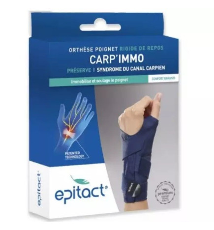 Epitact – Carp’Immo Orthèse Poignet Rigide de Repos Gauche