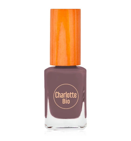 Charlotte Bio – Vernis à ongles brillant taupe, 10 ml