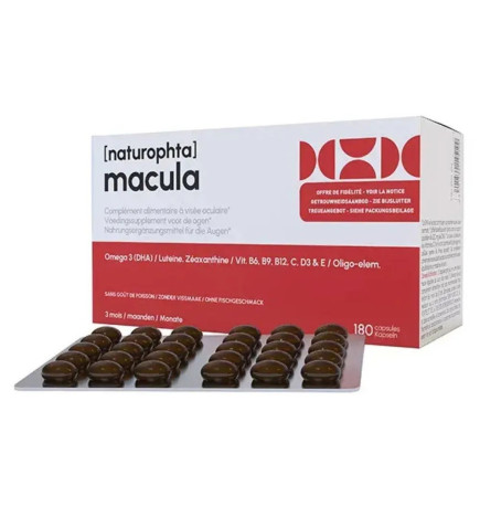Horus Pharma – NaturOphta Macula x180 Capsules