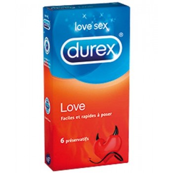 Durex Préservatif Love x 6