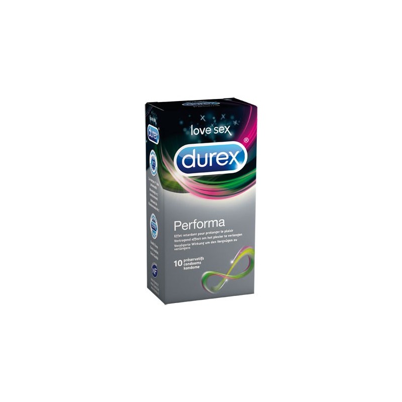 Durex Préservatifs a Effet Retardant x 10