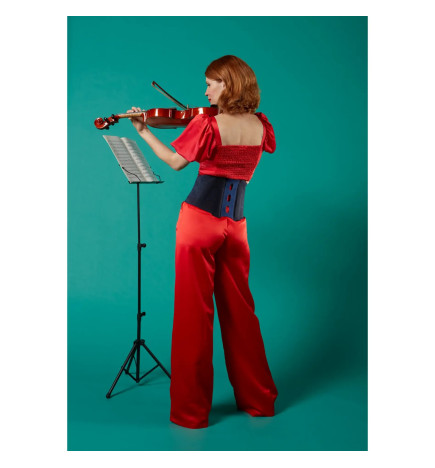 Thuasne – LombaSkin Ceinture Taille 5, Hauteur 21 cm