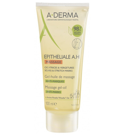 A-DERMA – Epitheliale A.H Massage Gel-Huile de Massage, 100 ml