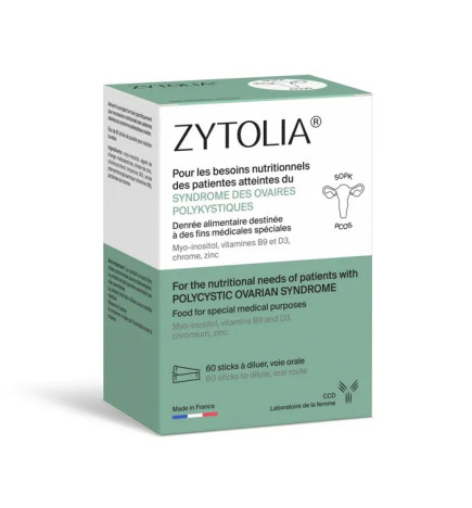 Zytolia – Syndrome des Ovaires Polykystiques, 60 Sticks