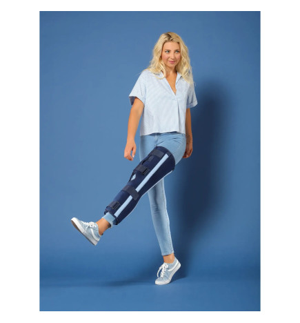 Thuasne – Ligaflex Immo 0° Attelle Junior Taille S, Hauteur 40 cm