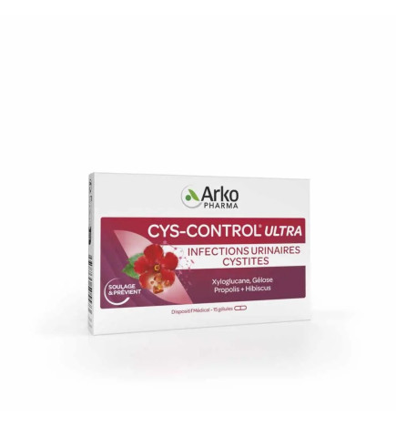 Cys-Control – Ultra infections urinaires cystites, 15 capsules