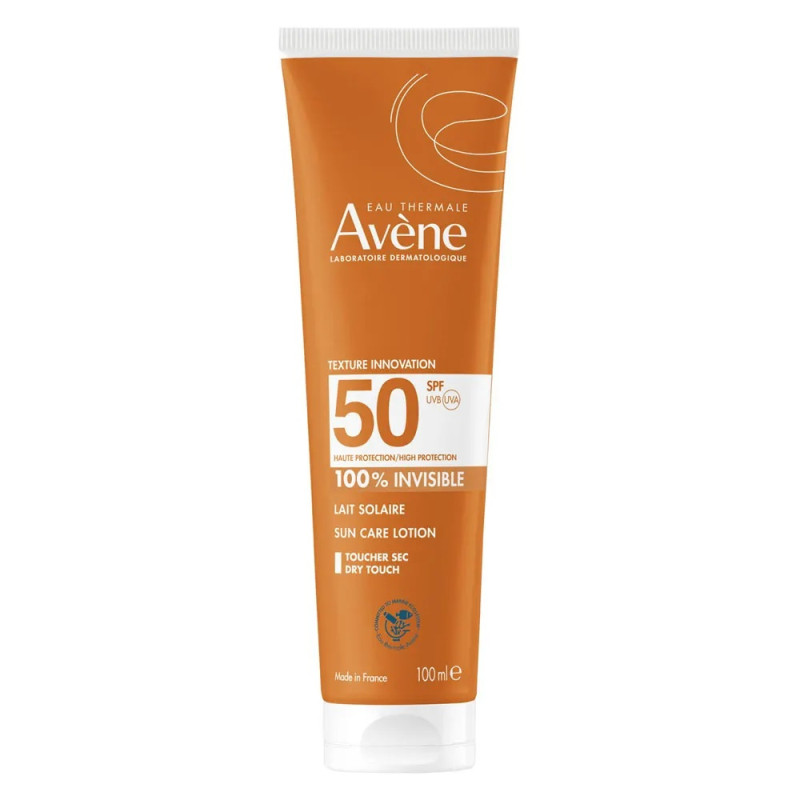 AVENE – Solaire Lait solaire SPF 50 toucher sec, 100 ml