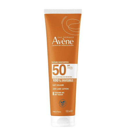 AVENE – Solaire Lait solaire SPF 50 toucher sec, 100 ml