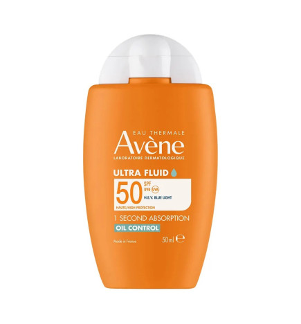 AVENE – Solaire Ultra Fluide Oil Control SPF 50, 50 ml