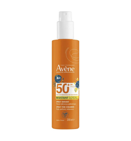 AVENE – Solaire Spray enfant SPF 50+ résistant, 200 ml