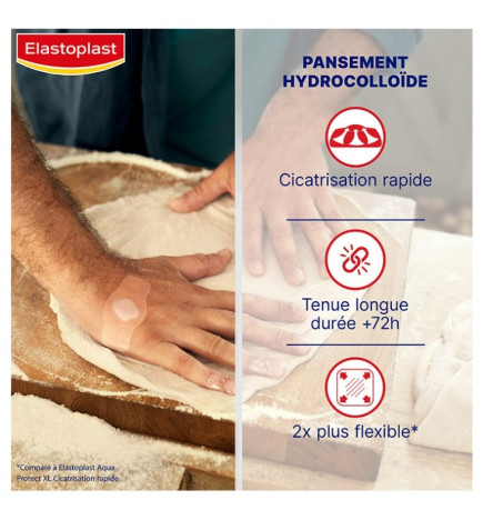 Elastoplast – Second Skin Protection XL x3 Pansements