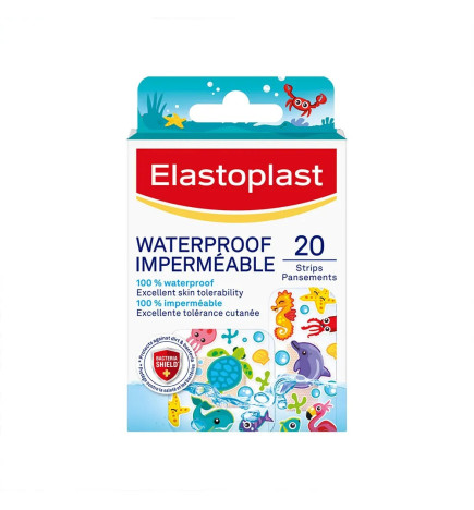 Elastoplast – Pansements Waterproof Enfants Imperméable x20