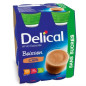 Delical –  Boisson HP/HC Edulcorée Sans Sucres Café 4x200ml