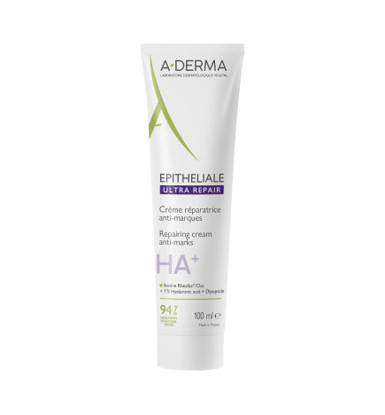 A-DERMA – Epitheliale Crème Réparatrice Anti-Marques, 100ml