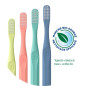 GUM – Brosse à Dents Biosourcée Medium 20/100 Coloris Aléatoire
